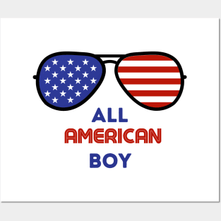 All American Boy Posters and Art